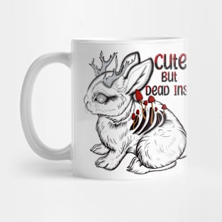 Cute but Dead Inside Doom Bun Bun Mug